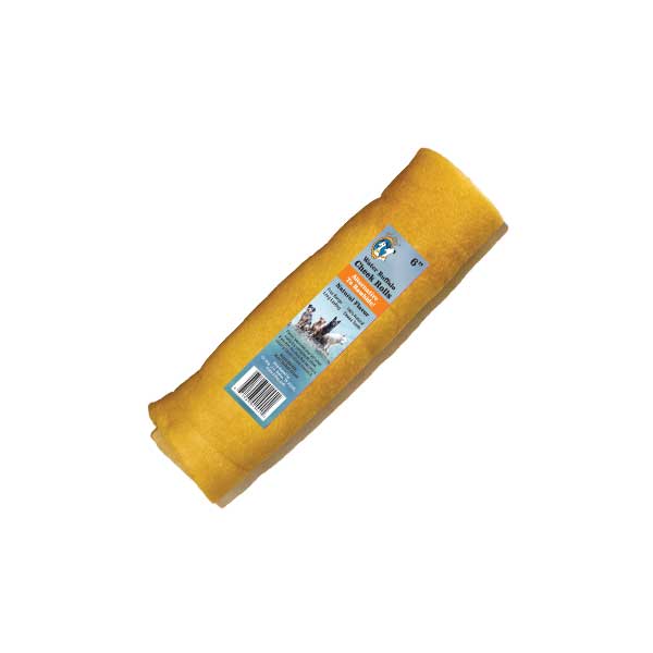 Water Buffalo Cheek Rolls Long lasting rawhide Alternative BRAKEFAST