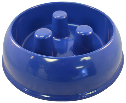 Brake-Fast Medium Original Slow Feed Dog Bowl - 100% Recycled Plastic, BPA-Free