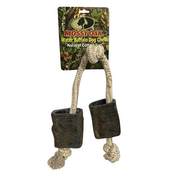 Mossy Oak Water Buffalo Horn Rope Toys