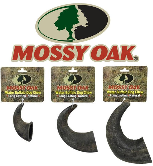 Mossy Oak Water Buffalo Horn Dog Chew