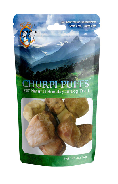 Churpi Chew Micro Puffs - Natural Himalayan Yak Cheese