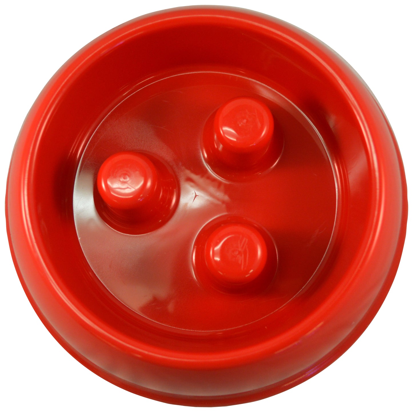 Brake-Fast Small Original Slow Feed Dog Bowl - 100% Recycled Plastic, BPA-Free