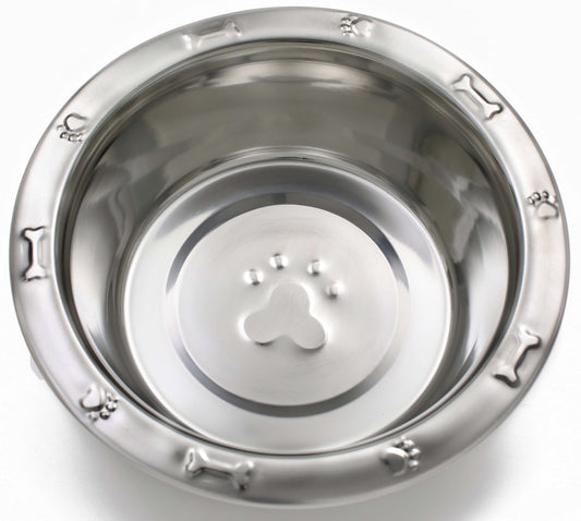 Stainless Steel Embossed Bowl