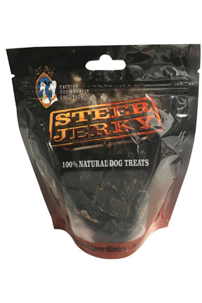 Steer Jerky - Smoked Water Buffalo Liver Slivers