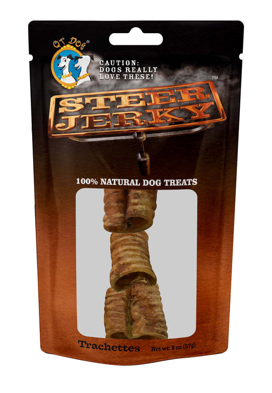 Steer Jerky - Water Buffalo Trachette Dog Treat