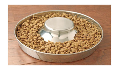 Stainless Steel Puppy Saucer Bowl